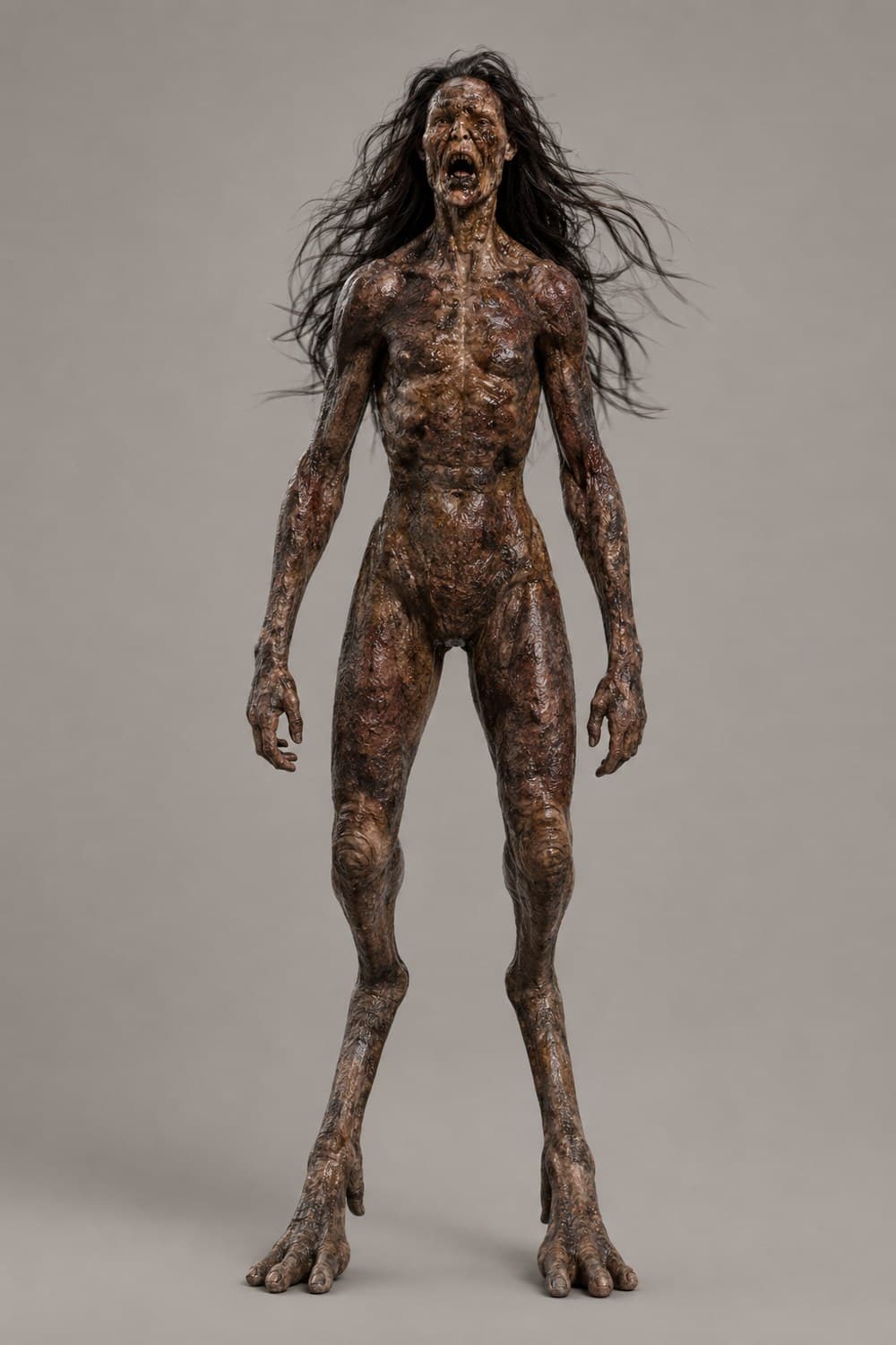 Creature reference, built as a neutral full-body pose so it works from any angle. Image: GPT Image 2, by Ryu Ki-deok
