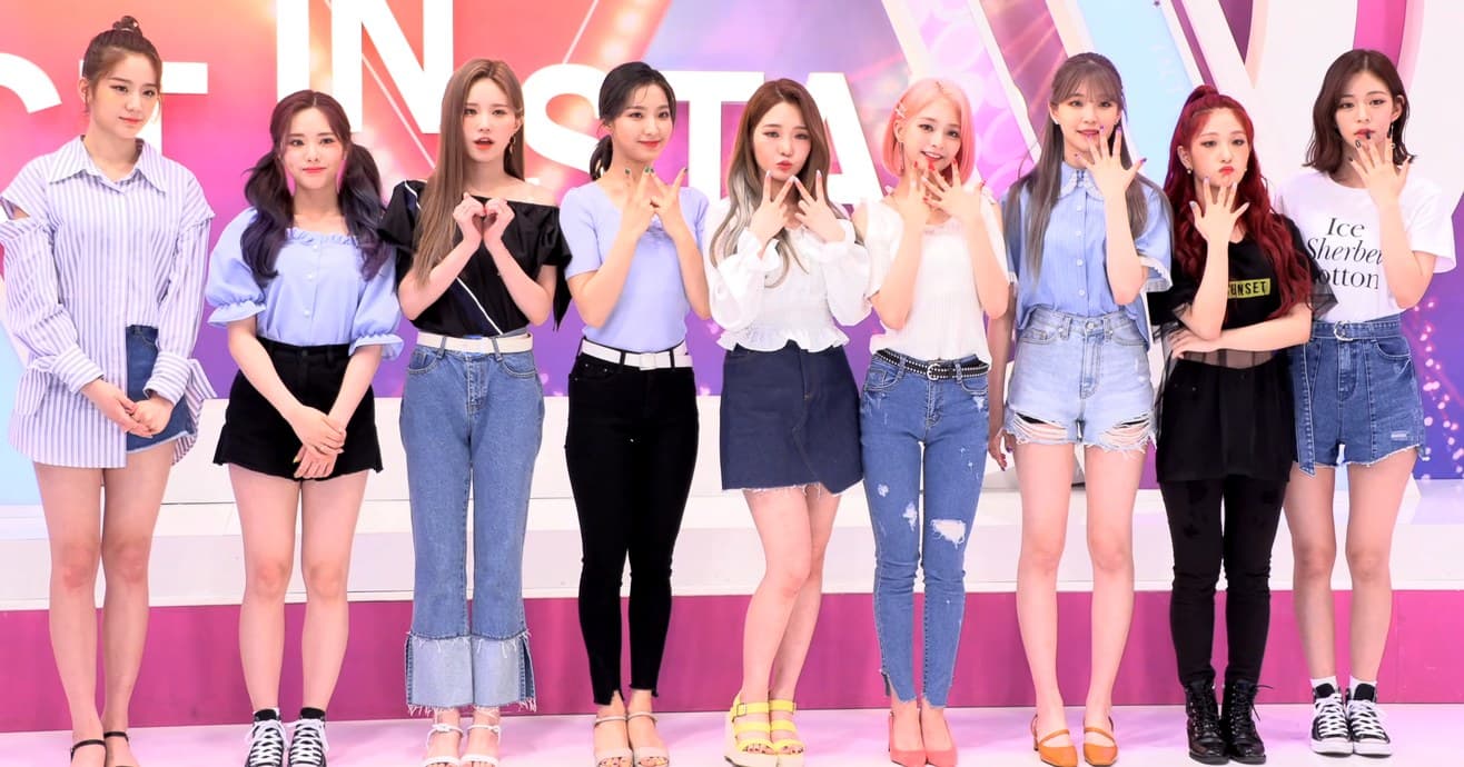 fromis_9 in 2019. Some AI still answers with this lineup. Photo: Nine Stars, CC BY 3.0