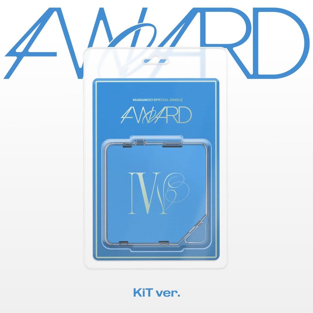 Mamamoo's special single, KiT version. This is how it hangs on the shelf. Photo: KiT album